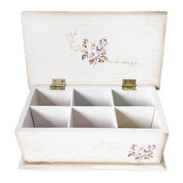 Caja de té compacta